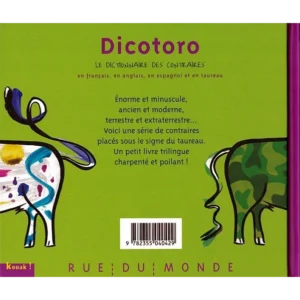 Dicotoro - trilingue français-anglais-espagnol - verso