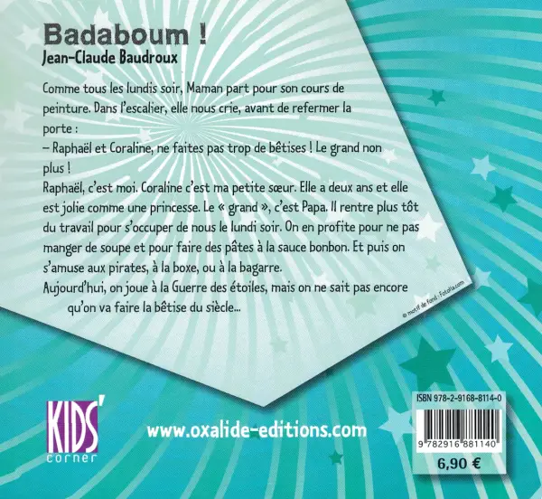 Badaboum ! - Kids'Corner - Oxalide - verso
