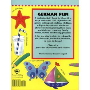 German fun - Activity book - verso
