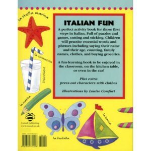 Italian fun - Activity book - verso