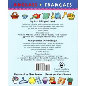 Premiers livres bilingues - At home - verso