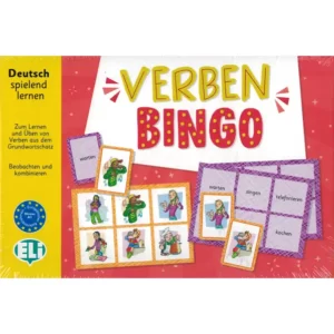 Verben Bingo - Jeu apprentissage allemand - Eli