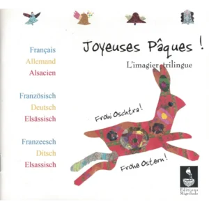 Joyeuses Pâques - Petit livre multilingue en couleur de chez Migrilude