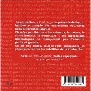 Picos y patas - Jasmin - Le petit linguiste - Expressions idiomatiques espagnoles - verso