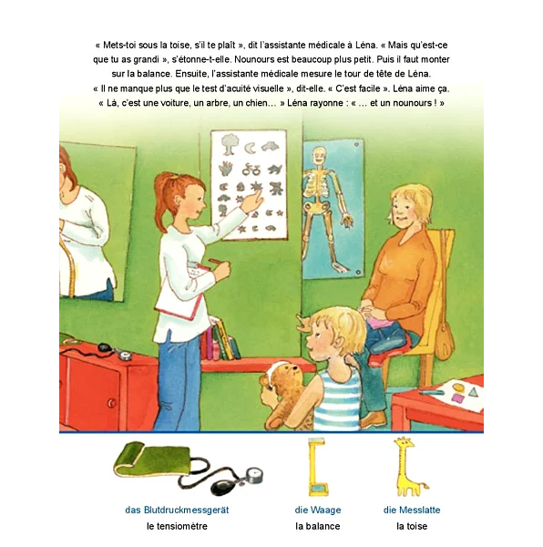 Beim Kinderarzt / Chez le pediatre - allemand-français - Bilibri - page