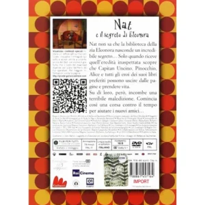 Nat e il segreto di Eleonora - Livre et DVD en italien - verso