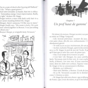 Jazz Band - Mini Dual Book - bilingue français-anglais - Pages