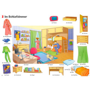 Dictionnaire illustré junior allemand - Eli - page
