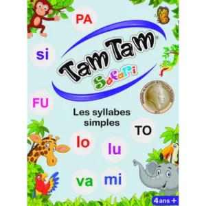 Tam Tam Safari - Les syllabes - boîte de jeu