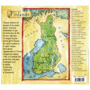 Les 7 frères de Finlande - Harmattan bilingue finnois - verso