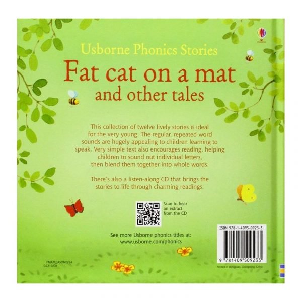 Phonics Readers - Fat cat on a mat and other tales ~ Livre CD – Image 2