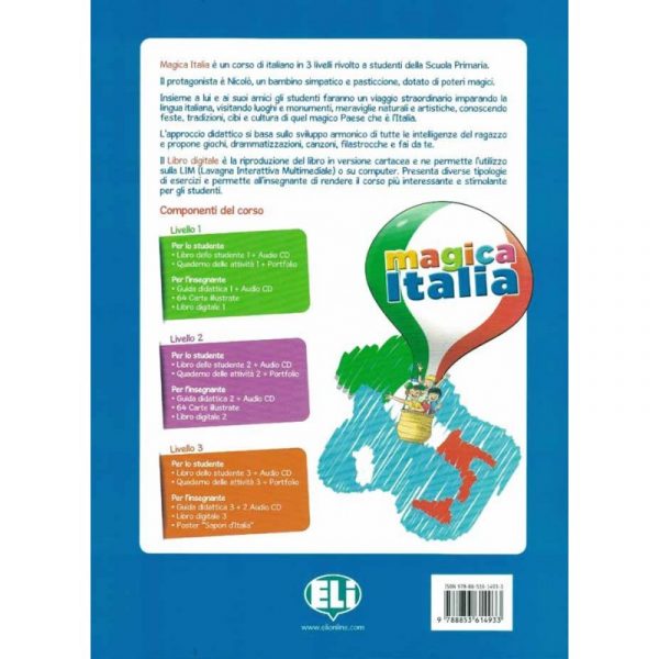Magica Italia - Corso di Italiano 3 - Libro studente - Eli - CD