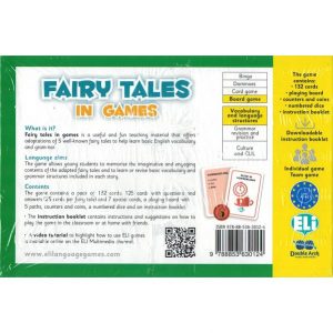 Fairy Tales in games - Anglais - jeu Eli - verso