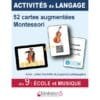 104 cartes augmentées Montessori Ecole et musique