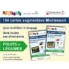 104 cartes augmentées Montessori Fruits et légumes