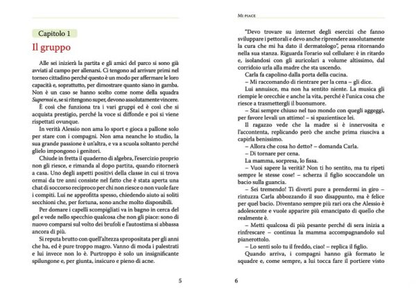 Mi piace - LeggerMENTE - italien VO - La Spiga - pages 5-6