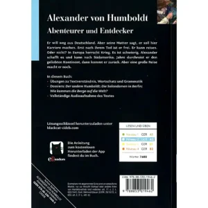 Alexander von Humboldt: Abenteurer und Entdecker - verso
