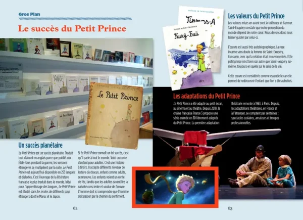 Le petit Prince - Lecture FLE - A1 - pages