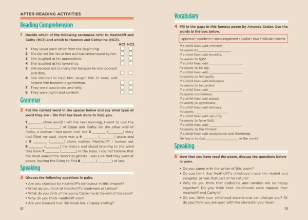 Wuthering height - Emily Brontë - Lecture graduée Anglais B2 - - Pages