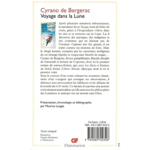 Voyage dans la lune -Cyrano de Bergerac - verso