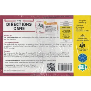 The directions game - jeu anglais verso