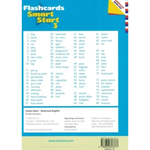 Smart Start 3 - Flashcards American English verso